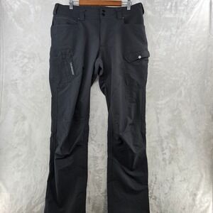 Truewerk T2 Werkpant Mens 36W x 36L Black Technical Cargo Work Pants